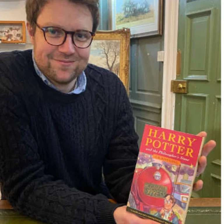 Harry Potter casting his magic!
