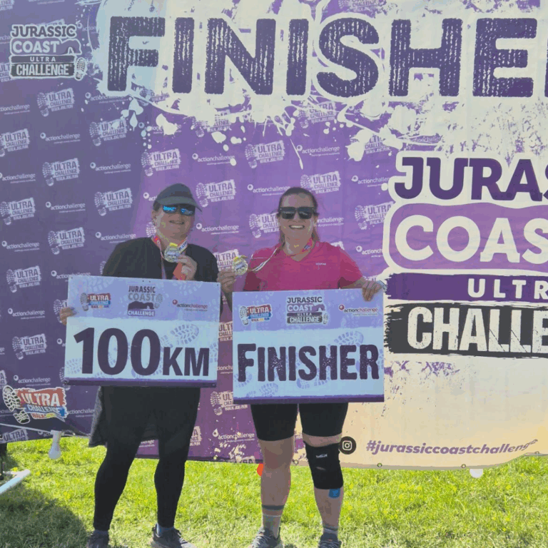 Vanessa and Fiona Smashed Jurassic Coast Ultra Challenge